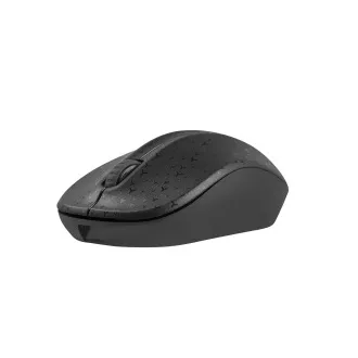 Natec optički miš TOUCAN/1600 DPI/Office/Optički/1600 DPI/Bežični USB/Crni