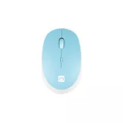 Natec optički miš HARRIER 2/1600 DPI/Office/Optički/1600 DPI/Bežični Bluetooth/Svijetlo plava