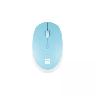 Natec optički miš HARRIER 2/1600 DPI/Office/Optički/1600 DPI/Bežični Bluetooth/Svijetlo plava