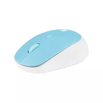 Natec optički miš HARRIER 2/1600 DPI/Office/Optički/1600 DPI/Bežični Bluetooth/Svijetlo plava