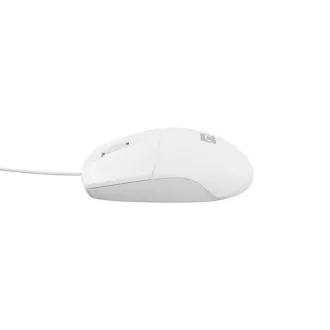 Natec optički miš RUFF 2/1000 DPI/Office/Optički/1000 DPI/Žični USB/Bijeli