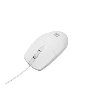 Natec optički miš RUFF 2/1000 DPI/Office/Optički/1000 DPI/Žični USB/Bijeli