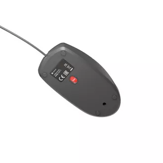 Natec optički miš RUFF 2/1000 DPI/Office/Optički/1000 DPI/Žični USB/Crni