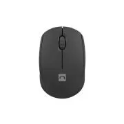 Miš Natec STORK/Uredski/Optički/1600 DPI/Bežični USB/Crni