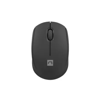 Miš Natec STORK/Uredski/Optički/1600 DPI/Bežični USB/Crni