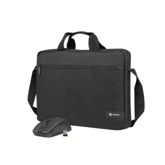Natec set WALLAROO 2, torba za NB 15.6" + bežični miš 1600 DPI
