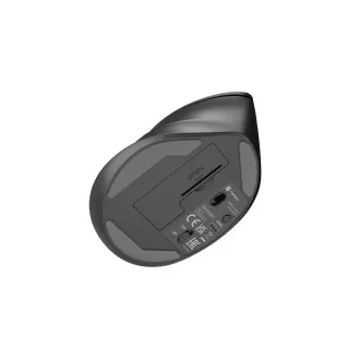 Natec CRAKE 2/Office/Optički/Dešnjak/2400 DPI/USB+BT/Crni