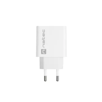 Univerzalni punjač Natec RIBERA 18W 1X USB-A, bijeli