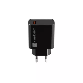 Univerzalni punjač Natec RIBERA 18W 1X USB-A, crni