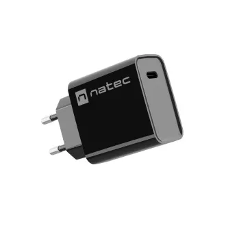 Univerzalni punjač Natec RIBERA 20W 1X USB-C, crni Univerzalni punjač Natec RIBERA 20W 1X USB-C, crni