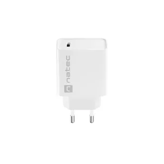 Univerzalni punjač Natec RIBERA 20W 1X USB-C, bijeli