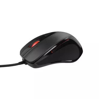 Natec optički miš PIGEON 2/4.000 DPI/Office/Optički/4.000 DPI/Žični USB/Crni