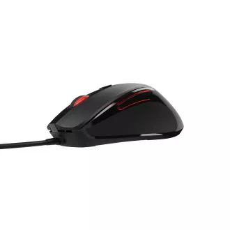 Natec optički miš PIGEON 2/4.000 DPI/Office/Optički/4.000 DPI/Žični USB/Crni