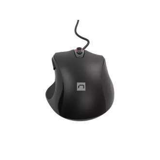 Natec optički miš PIGEON 2/4.000 DPI/Office/Optički/4.000 DPI/Žični USB/Crni