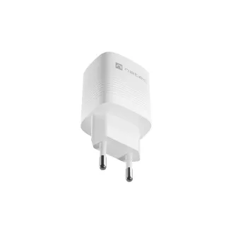 Univerzalni USB punjač Natec RIBERA GaN 30W, 1X USB-A, 1X USB-C, bijeli