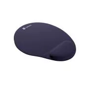 Natec MARMOT ergonomska gel podloga za miša, tamnoplava, 245x225 mm
