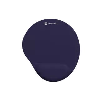 Natec MARMOT ergonomska gel podloga za miša, tamnoplava, 245x225 mm