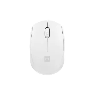 Miš Natec STORK/Uredski/Optički/1600 DPI/Bežični USB/Bijeli