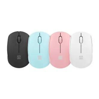 Miš Natec STORK/Uredski/Optički/1600 DPI/Bežični USB/Bijeli