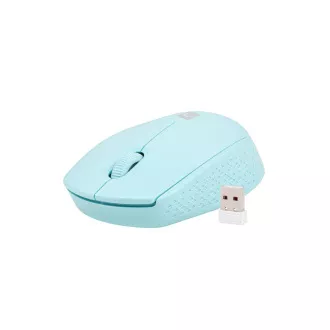 Miš Natec STORK/Uredski/Optički/1600 DPI/Bežični USB/Plavi
