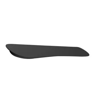 Ergonomski Natec CHIPMUNK 2u1 set jastučića za zapešća, crni
