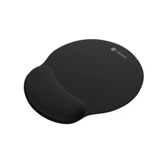 Ergonomski Natec CHIPMUNK 2u1 set jastučića za zapešća, crni