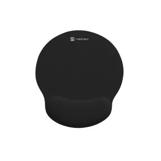 Ergonomski Natec CHIPMUNK 2u1 set jastučića za zapešća, crni