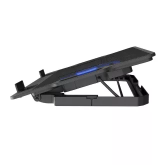 Hladna podloga za nb Natec DIPPER 2, 12.1-17.3", LED, 1x ventilator, 2x USB
