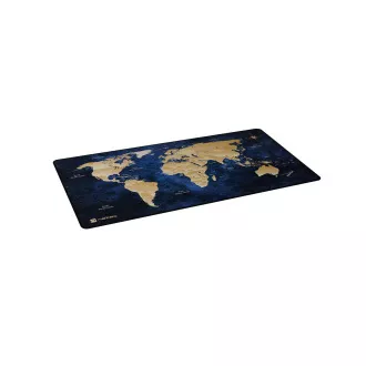 Maxi podloga za miš Natec WORLD, 80x40cm, plava