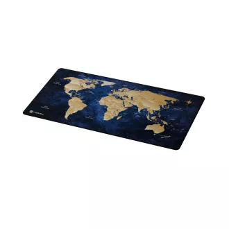 Maxi podloga za miš Natec WORLD, 80x40cm, plava