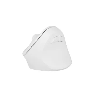 Bežični miš Natec CRAKE 2/Uredski/Optički/2400 DPI/USB+BT/Bijeli/Vertikalni/Optički/Za dešnjake