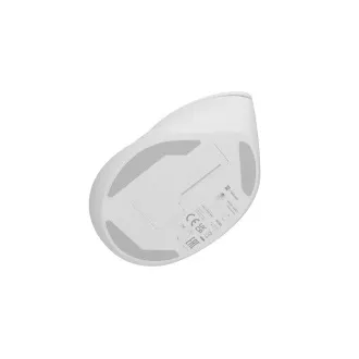 Bežični miš Natec CRAKE 2/Uredski/Optički/2400 DPI/USB+BT/Bijeli/Vertikalni/Optički/Za dešnjake