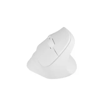 Bežični miš Natec CRAKE 2/Uredski/Optički/2400 DPI/USB+BT/Bijeli/Vertikalni/Optički/Za dešnjake