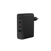 Univerzalni USB punjač Natec GaN 100W, 3X USB-C, 1X USB-A, crni
