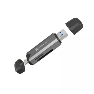 Čitač kartica Natec SCARAB 3 USB-A + USB-C 3.1 GEN 1/microSD/microSDHC/microSDXC/SD/SDHC/SDXC/T-Flash