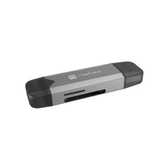 Čitač kartica Natec SCARAB 3 USB-A + USB-C 3.1 GEN 1/microSD/microSDHC/microSDXC/SD/SDHC/SDXC/T-Flash Čitač kartica Natec SCARAB 3 USB-A + USB-C 3.1 GEN 1/microSD/microSDHC/microSDXC/SD/SDHC/SDXC/T-Flash