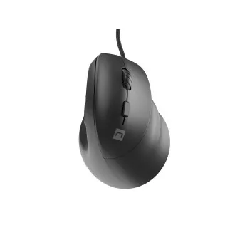Vertikalni miš Natec CRAKE 2 PRO/Vertikalni/Optički/Za dešnjake/12.400 DPI/Žični USB-A/Crni