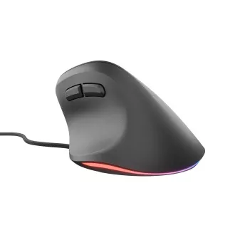 Vertikalni miš Natec CRAKE 2 PRO/Vertikalni/Optički/Za dešnjake/12.400 DPI/Žični USB-A/Crni