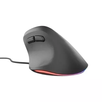 Vertikalni miš Natec CRAKE 2 PRO/Vertikalni/Optički/Za dešnjake/12.400 DPI/Žični USB-A/Crni