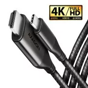 AXAGON RVC-HI2MC, USB-C -> HDMI 2.0a redukcija / kabel 1.8m, 4K/60Hz HDR10