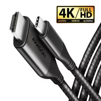 AXAGON RVC-HI2MC, USB-C -> HDMI 2.0a adapter/kabel 1,8 m, 4K/60Hz HDR10
