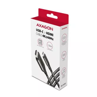 AXAGON RVC-HI2MC, USB-C -> HDMI 2.0a adapter/kabel 1,8 m, 4K/60Hz HDR10