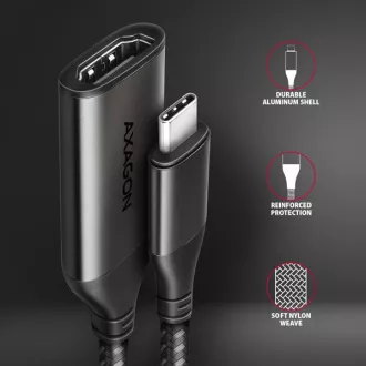 AXAGON RVC-HI2M, USB-C -> HDMI 2.0a adapter, 4K/60Hz HDR10