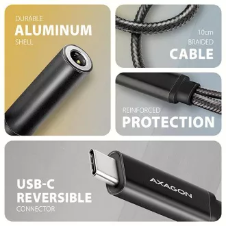 AXAGON ADA-HCPD, USB-C na 3,5 mm priključak - Hi-Res DAC audio adapter, 384kHz/32bit, stereo, PD 60W 3A AXAGON ADA-HCPD, USB-C na 3,5 mm priključak - Hi-Res DAC audio adapter, 384kHz/32bit, stereo, PD 60W 3A