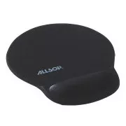 Allsop gel podloga za miša crna, 20 mm podrška za zglob