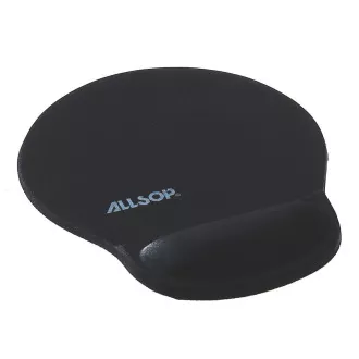 Allsop gel podloga za miša crna, 20 mm podrška za zglob