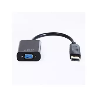 Gembird adapter DisplayPort - VGA, M/Ž, crni