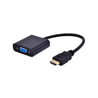 Gembird adapter HDMI-A - VGA (M/Ž), crni