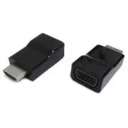 Taksi. HDMI na VGA adapter, M/Ž, crni