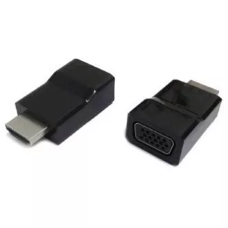 Taksi. HDMI na VGA adapter, M/Ž, crni